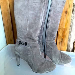 Bandolino Gray Knee High Boots 7.5